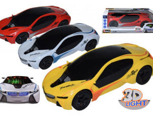 Svietiace 3D auto